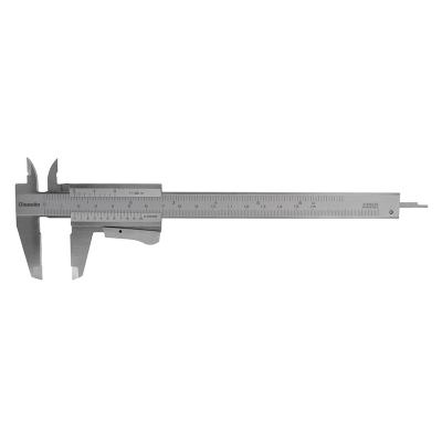 Skydelære med klemlås 0-150x0,05 mm og 40 mm kæber